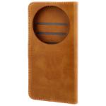 Husa flip cover Bizon Pocket compatibila cu Xiaomi 17 Ultra, Maro 5 - lerato.ro