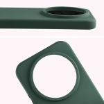 Carcasa Bizon Soft compatibila cu Xiaomi 17 Ultra, Dark Green 6 - lerato.ro
