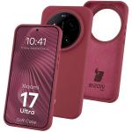 Carcasa Bizon Soft compatibila cu Xiaomi 17 Ultra, Dark Purple 3 - lerato.ro