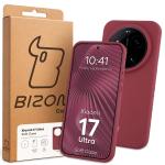 Carcasa Bizon Soft compatibila cu Xiaomi 17 Ultra, Dark Purple 8 - lerato.ro
