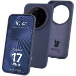 Carcasa Bizon Soft compatibila cu Xiaomi 17 Ultra, Dark Blue 3 - lerato.ro