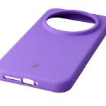 Carcasa Bizon Soft compatibila cu Xiaomi 17 Ultra, Mov 4 - lerato.ro