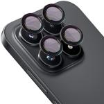 Folie sticla securizata camera foto Bizon Glass Snap Lens compatibila cu Xiaomi 17, Negru 2 - lerato.ro