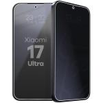 Folie sticla hibird Bizon Hybrid Shadow Privacy compatibila cu Xiaomi 17 Ultra, Negru 7 - lerato.ro