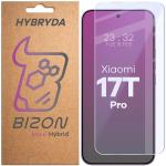 Folie sticla hibrid Bizon Hybrid Mule compatibila cu Xiaomi 17T Pro, Transparent 2 - lerato.ro