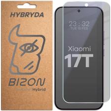 Folii protectie telefoane Xiaomi, Folie sticla hibird Bizon Hybrid Shadow Privacy compatibila cu Xiaomi 17T, Negru, lerato.ro