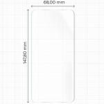 Set 2 folii protectie Bizon Glass Hydrogel compatibile cu Motorola Edge 50 Neo, Transparent 4 - lerato.ro