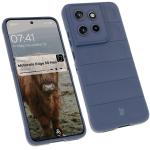 Carcasa Bizon Tur compatibila cu Motorola Edge 50 Neo, Dark Blue 3 - lerato.ro