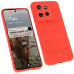 Carcasa Bizon Tur compatibila cu Motorola Edge 50 Neo, Rosu 3 - lerato.ro