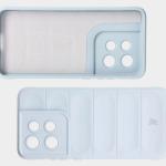 Carcasa Bizon Tur compatibila cu Motorola Edge 50 Neo, Light Blue 7 - lerato.ro
