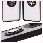 Carcasa Bizon Hybrid Ring compatibila cu Motorola Moto G05 / E15, Negru 5 - lerato.ro