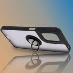 Carcasa Bizon Hybrid Ring compatibila cu Motorola Moto G05 / E15, Negru 7 - lerato.ro