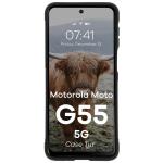 Carcasa Bizon Tur compatibila cu Motorola Moto G55 5G, Negru 6 - lerato.ro