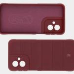 Carcasa Bizon Tur compatibila cu Motorola Moto G55 5G, Dark Purple 7 - lerato.ro