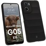 Carcasa Bizon Tur compatibila cu Motorola Moto G05 / E15, Negru 3 - lerato.ro