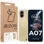 Carcasa Bizon Salpa compatibila cu Samsung Galaxy A07 4G, Transparent 8 - lerato.ro