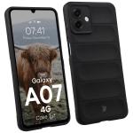 Carcasa Bizon Tur compatibila cu Samsung Galaxy A07 4G, Negru 3 - lerato.ro