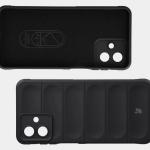 Carcasa Bizon Tur compatibila cu Samsung Galaxy A07 4G, Negru 7 - lerato.ro