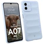 Carcasa Bizon Tur compatibila cu Samsung Galaxy A07 4G, Light Blue 3 - lerato.ro