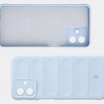 Carcasa Bizon Tur compatibila cu Samsung Galaxy A07 4G, Light Blue 7 - lerato.ro
