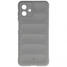 Huse si carcase Samsung , Carcasa Bizon Tur compatibila cu Samsung Galaxy A07 4G, Light Grey, lerato.ro