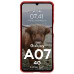 Carcasa Bizon Tur compatibila cu Samsung Galaxy A07 4G, Rosu 6 - lerato.ro