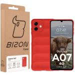 Carcasa Bizon Tur compatibila cu Samsung Galaxy A07 4G, Rosu 9 - lerato.ro