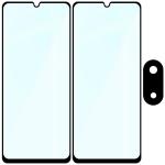Set protectie 3in1 Bizon Glass Edge Pack, 2 folii sticla ecran + 1 folie sticla camera foto, compatibil cu Samsung Galaxy A07 4G, Negru 7 - lerato.ro