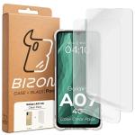 Kit protectie 3 in 1 BizonMobile Clear Pack, Carcasa Bizon Salpa si 2 folii Bizon Glass Hydrogel, compatibil cu Samsung Galaxy A07 4G, Transparent 10 - lerato.ro