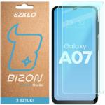 Set 2 folii sticla securizata Bizon Glass Clear Duo compatibile cu Samsung Galaxy A07 4G / 5G, Transparent 2 - lerato.ro
