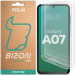Set 2 folii protectie Bizon Film Hydrogel compatibile cu Samsung Galaxy A07 4G / 5G, Transparent 2 - lerato.ro