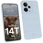 Carcasa Bizon Tur compatibila cu Realme 14T 5G, Light Blue 3 - lerato.ro