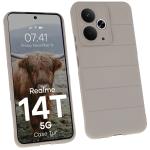 Carcasa Bizon Tur compatibila cu Realme 14T 5G, Light Grey 3 - lerato.ro