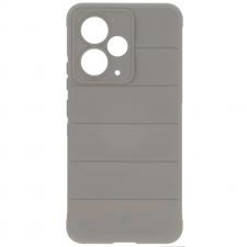 Carcasa Bizon Tur compatibila cu Realme 14T 5G, Light Grey