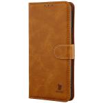 Husa flip cover Bizon Pocket compatibila cu Realme 16 Pro Plus, Maro 4 - lerato.ro