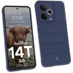 Carcasa Bizon Tur compatibila cu Realme 14T 5G, Dark Blue 3 - lerato.ro