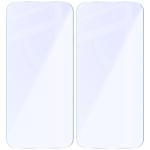 Set 2 folii sticla hibrid Bizon Hybrid Mule Duo compatibile cu Realme 16 Pro 5G, Transparent 5 - lerato.ro