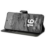 Husa flip cover Bizon Pocket compatibila cu Realme 16 Pro Plus, Negru 6 - lerato.ro