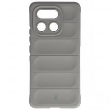 Carcasa Bizon Tur compatibila cu Realme 16 Pro Plus,  Light Grey