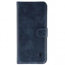 Husa flip cover Bizon Pocket compatibila cu Realme 16 Pro, Navy Blue
