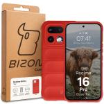 Carcasa Bizon Tur compatibila cu Realme 16 Pro 5G, Rosu 9 - lerato.ro