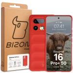 Carcasa Bizon Tur compatibila cu Realme 16 Pro Plus, Rosu 9 - lerato.ro