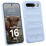 Carcasa Bizon Tur compatibila cu Realme 16 5G, Light Blue 3 - lerato.ro