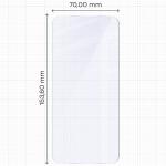 Set 2 folii sticla hibrid Bizon Hybrid Mule Duo compatibile cu Realme 16 5G, Transparent 3 - lerato.ro