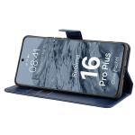 Husa flip cover Bizon Pocket compatibila cu Realme 16 Pro Plus, Navy Blue 6 - lerato.ro