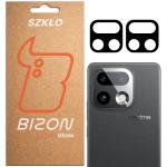 Set 2 folii sticla securizata camera foto Bizon Glass Lens compatibile cu Realme 16 Pro Plus, Negru 3 - lerato.ro