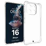 Carcasa Bizon Salpa compatibila cu Realme 16 Pro Plus 5G, Transparent 3 - lerato.ro