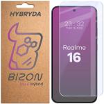 Folie sticla hibrid Bizon Hybrid Mule compatibila cu Realme 16 5G, Transparent 2 - lerato.ro