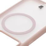 Carcasa Bizon MatteO cu MagSafe compatibila cu Realme GT 7 / 7T, Roz 4 - lerato.ro