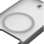 Carcasa Bizon MatteO cu MagSafe compatibila cu Realme GT 7 / 7T, Gri 4 - lerato.ro
